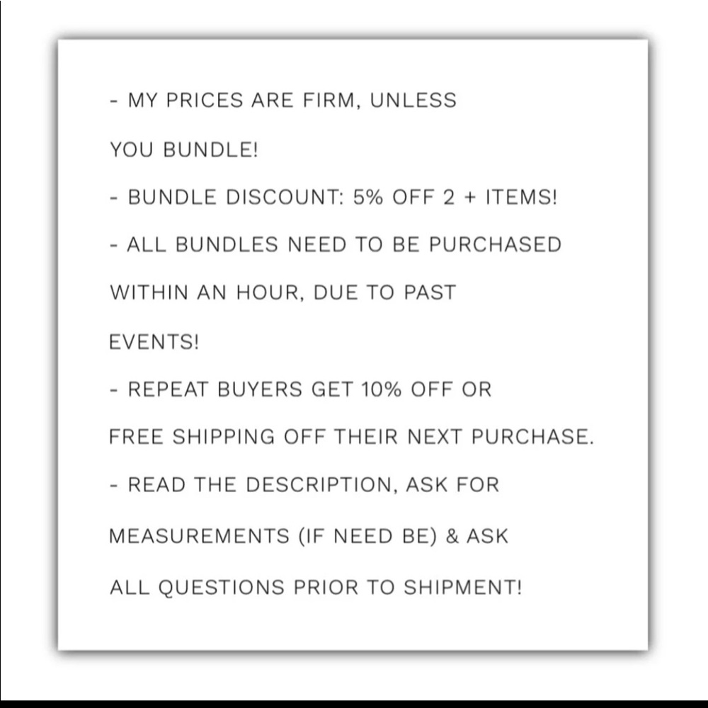 Please send offers 😋